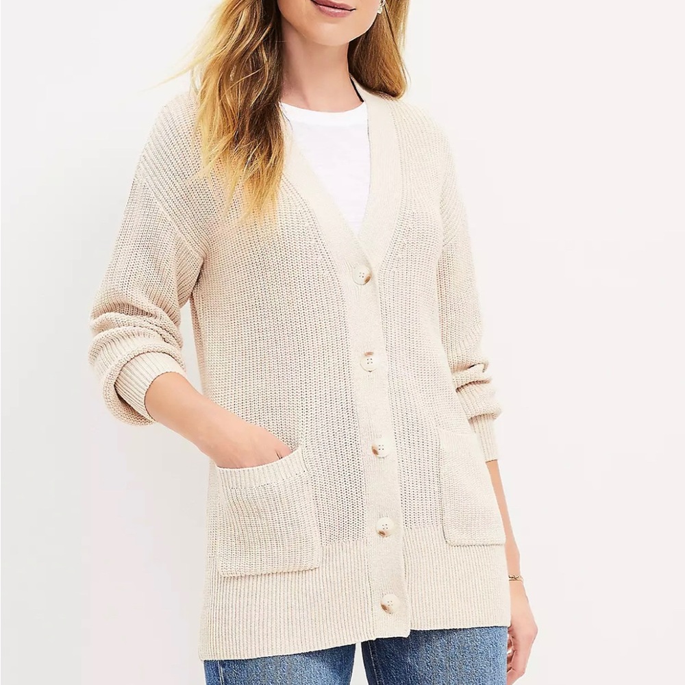 Loft Boyfriend Cardigan